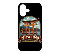 Custodia per iPhone 17 Miyajima Hiroshima Giappone Torii Santuario Arte