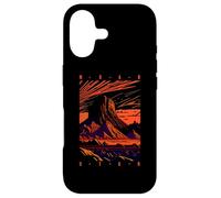 Custodia per iPhone 17 Moab Utah Retro Tramonto Scenico Red Rocks Butte Design