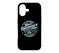 Custodia per iPhone 17 Modern Blues Harmonica Player Born In 1975 Birthday