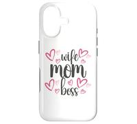 Custodia per iPhone 17 Moglie Mom Boss - Simpatico regalo per la festa della mamma - Moms the Boss