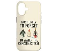 Custodia per iPhone 17 Molto probabilmente dimentica di annaffiare l'albero di Natale
