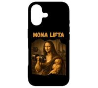 Custodia per iPhone 17 Mona Lifta Muscle Mona Lisa Lifting Weights Bodybuilding Gym