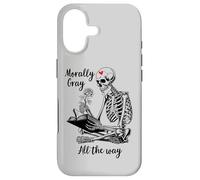 Custodia per iPhone 17 Morally Grey All the Way My Favorite Color is Morally Grey