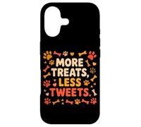 Custodia per iPhone 17 MORE TREATS LESS TWEETS
