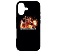 Custodia per iPhone 17 Mortal Kombat X Scorpio Flames