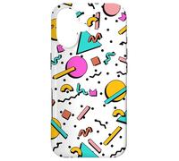 Custodia per iPhone 17 Motivo geometrico vintage retrò anni '80 e '90 nostalgia