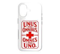 Custodia per iPhone 17 Motto svizzero Unus Pro Omnibus Omnes Pro Uno