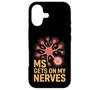 Custodia per iPhone 17 MS ottiene sui miei nervi divertente consapevolezza medica dicendo