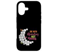 Custodia per iPhone 17 Muori con ricordi, non sogni, farfalla ispiratrice