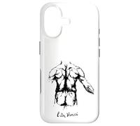 Custodia per iPhone 17 Muscoli della schiena Anatomia Leonardo Da Vinci Schizzo Art