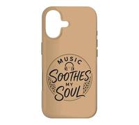 Custodia per iPhone 17 Music Soothes My Soul Cuffie Animal Spots Pattern Melody