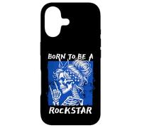 Custodia per iPhone 17 Musica - Born To Be A Rockstar