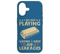 Custodia per iPhone 17 Musica I am not playing wrong I Have Air Leakages Harmonica