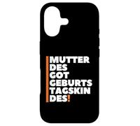 Custodia per iPhone 17 Mutter Des Geburtstagskindes - German Mother Birthday Boy