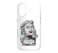 Custodia per iPhone 17 My Alone Time Is For Everyone's Safety Sarcastica Pop Art