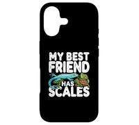 Custodia per iPhone 17 My Best Friend Has Scales Reptile Pet Lover Gecko Turtle