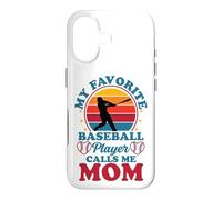 Custodia per iPhone 17 My Favorite Baseball Player Calls Me Mom