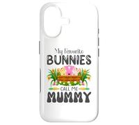 Custodia per iPhone 17 My Favorite Bunnies Call Me Mummy - Easter Bunny Ragazzi Ragazze