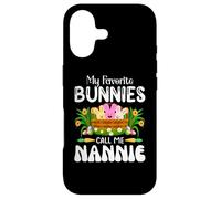Custodia per iPhone 17 My Favorite Bunnies Call Me Nannie - Easter Bunny Ragazzi Ragazze