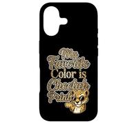 Custodia per iPhone 17 My Favorite Color is Cheetah Print Sassy Leopard Animal