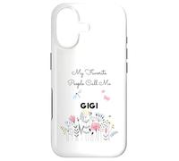 Custodia per iPhone 17 My Favorite People Call Me Gigi, regalo floreale per la nonna