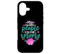 Custodia per iPhone 17 My Favorite People Call Me Mom For Mommy Happy Mothers Day