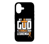 Custodia per iPhone 17 My God Is Stronger Than Leukemia