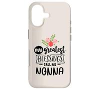 Custodia per iPhone 17 My Greatest Blessings Call Me Nonna Italian Grandma Women