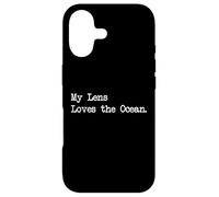 Custodia per iPhone 17 My Lens Loves the Ocean, abbigliamento divertente per fotografia di surf