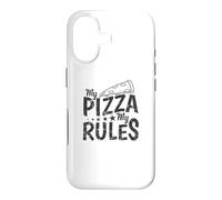 Custodia per iPhone 17 My Pizza My Rules Italiano e Formaggio
