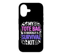 Custodia per iPhone 17 MY TOTE BAG IS BASICALLY A SURVIVAL KIT