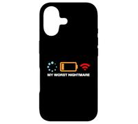 Custodia per iPhone 17 My Worst Nightmare Divertente PC Gamers Gaming Nerd Uomini Ragazzi