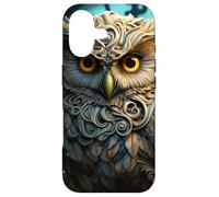 Custodia per iPhone 17 Mystical Fantasy Owl - Magico bosco Steampunk Art