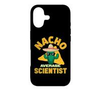 Custodia per iPhone 17 Nacho Average Scienziato Divertente Scienza Amante Joke Pun Citazione