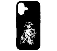 Custodia per iPhone 17 Napoleone Bonaparte Suonare Chitarra Design