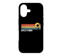 Custodia per iPhone 17 Napoli Florida Retro Sunset Style Design