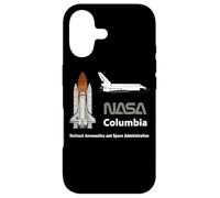Custodia per iPhone 17 NASA Columbia Space Shuttle Worm Logo
