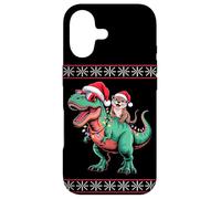Custodia per iPhone 17 Natale Lontra Marina T-Rex Dinosauro Tyrannosaurus Rex