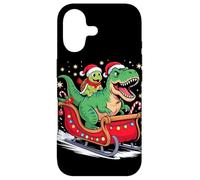 Custodia per iPhone 17 Natale Tartaruga Marina Slitta T-Rex Dinosauro Tartarughe