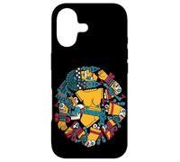 Custodia per iPhone 17 Nativo Messicano Coyolxauhqui Dea Azteca