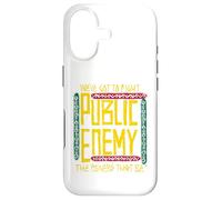 Custodia per iPhone 17 Nemico pubblico | Combatti il potere | Leggende vintage degli anni '90
