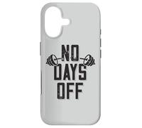 Custodia per iPhone 17 Nessun Giorno Di Riposo Bodybuilder Che Dice Barbell
