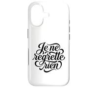 Custodia per iPhone 17 Nessun rimpianto Je Ne Regrette Rien