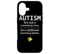 Custodia per iPhone 17 Neurodiversità dello spettro autistico del sistema operativo diverso