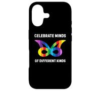 Custodia per iPhone 17 Neurodiversity Neurodivergent ADHD Autism ASD Awareness