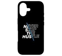 Custodia per iPhone 17 Never Stop The Hustle Inspirational Hustler Imprenditore