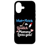 Custodia per iPhone 17 New Baby Gender Reveal Party Hockey Mom Lover Gift