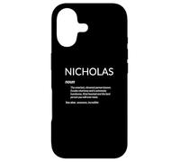 Custodia per iPhone 17 Nicholas è la migliore definizione di nome divertente Nick Nicholas