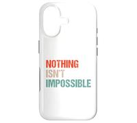 Custodia per iPhone 17 Niente è impossibile - Divertente doppio gioco di parole negativo