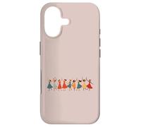 Custodia per iPhone 17 Nine Ladies Dancing - Stencil da ritaglio, stile retrò, 6